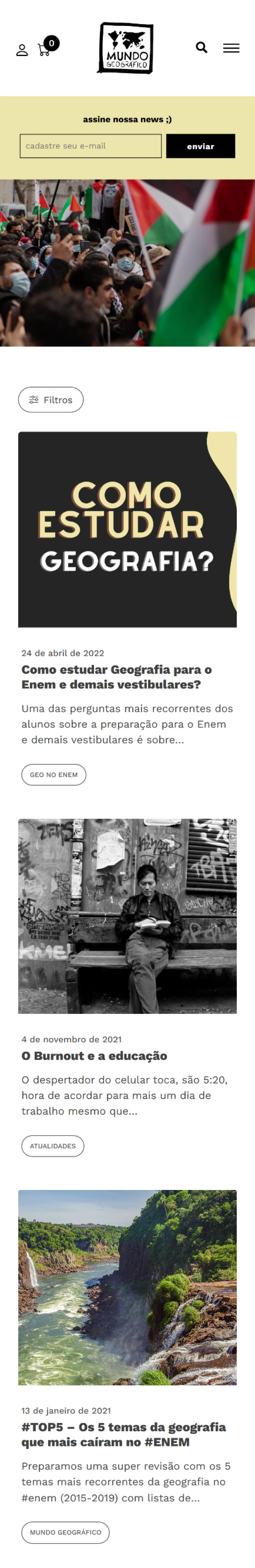 Mundo Geográfico - mobile